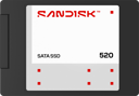 SanDisk 520 4TB SSD 2,5" SATA 6.0 Gbit/s