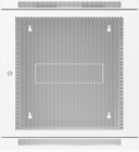 Ubiquiti 19" Rack Cabinet 12U 70cm med perforerad dörr och svängbar bakdörr 