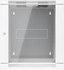 Ubiquiti 19" Rack Cabinet 12U 70cm med Glasdörr och svängbar bakdörr 