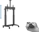 Multibrackets M Motorized Gulvstativ Dual Pillar 180 HD 75-110" Svart 