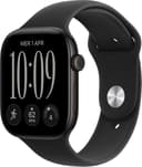 Apple Watch Series 12 GPS 46mm Black Aluminium Case with Black Sport Band - M/L