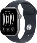 Apple Watch Series 12 GPS 42mm Space Grey Aluminium Case with Navy Blue Sport Band - S/M