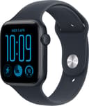Apple Watch SE 3 GPS 44mm Midnight Aluminium Case with Navy Blue Sport Band - M/L