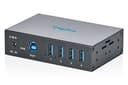 Digitus USB 3.2 Gen 1 Industrial Hub, 4-Port 2 x USB 3.2 Gen 1 (3.1 Gen 1) Type-B 5000 Mbit/s Svart