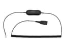 Jabra Gn 1218 AC2m (Attenuation Cord) Svart Kabel