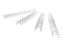 GBC Metal Spiral 3:1 NO7 11mm A4 Silver 100pcs 