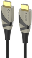 Prokord HDMI FIBER 2.0 PREMIUM 4K GOLD 30m 30m HDMI HDMI HDMI HDMI Svart