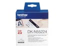 Brother Etiketter 54mm x 30.5m Svart/Vit 