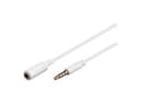 Microconnect Ljudförlängningskabel 2m 3.5mm 3,5mm