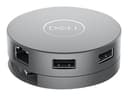 Dell DA310 Koblet med ledninger (ikke trådløs) USB 3.2 Gen 2 (3.1 Gen 2) Type-C Sølv USB 3.2 Gen 2 (3.1 Gen 2) Type-C