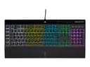 Corsair K55 RGB PRO tastatur USB QWERTY Nordisk Sort Nordisk