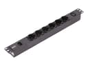 APC Easy PDU EPDU1010B-SCH, Basic, 1U, 10A, 230V, (6x)Schuko & (1x)C13, C14 stekker 
