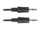 Black Box Blackbox 3.5mm M-m Streo Audio 10' Cbl; 24awg Black Molded 