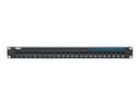 Black Box Blackbox Feed Through Patch Panel - Unshielded - 24 Port 