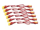 APC AP8706S-WWX340 strömkablar Röd 1,83 m C13 coupler C14 coupler 1.83m C13 coupler C14 coupler Röd