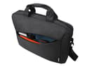 Lenovo Casual Toploader T210 39,6 cm (15.6") Toppmatad väska Svart 15.6" Tyg Svart