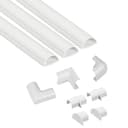 D-line Kaapelikanavasetti  3 x 1m 30x15mm 