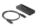 Startech StarTech.com M2E1BRU31C harddiskkabinett SSD-kabinett Sort M.2 