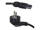Axessline Connection Cable Schuko-wieland 2m 2m Strømplugg type F GST18/3 Sort