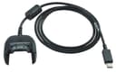 Zebra CBL-MC33-USBCHG-01 mobiililaitteen laturi PDA Musta USB Pikalataus Sisätila Musta
