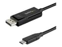 Startech USB-C kabel 8K 60Hz/4K 2m USB C DisplayPort Zwart