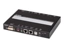 Aten DVI KVM over IP-switch med en port för delad 1-lokal/fjärråtkomst 