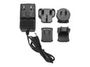 Startech StarTech.com SVA12M2NEUA virta-adapteri ja vaihtosuuntaaja Sisätila 24 W Musta 24W