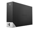 Seagate ONE Touch Desktop With HUB 8TB Grå, Sort