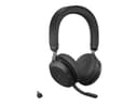 Jabra Evolve2 75 med ladestander USB Type-C Microsoft Teams Sort