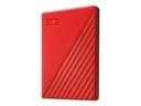 WD My Passport 2TB RED Rood