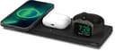 Belkin 3-i-1 trådløs opladningsplade med MagSafe Sort
