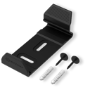 Teltonika Surface Clip Holder kit plastic black (incl. screws) 