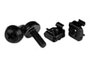 Startech M5 X 12mm Screws And Cage Nuts 50 Pack Black 