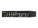 QNAP QSW-M2108R-2C netwerk-switch Managed L2 2.5G Ethernet (100/1000/2500) Power over Ethernet (PoE) Zwart 