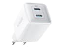 Anker PowerPort III, 40 W, 2 x USB-C, valkoinen Valkoinen
