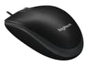 Logitech B100 USB-A Muis Zwart