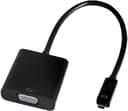 Prokord Videoadapter Micro HDMI VGA (D-Sub) + 3.5mm Sort