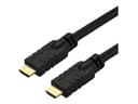 Startech 15m Hdmi 2.0 Cable 4k 60hz Active Cl2 Black 