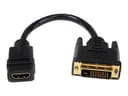 Startech 20cm Hdmi To Dvi-d Adapter F/m 