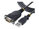 Startech 1m Usb To Serial Cable Db9/rs232 Male 