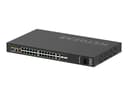 Netgear GSM4230P-100EUS nettverkssvitsj Håndtert L2/L3 Gigabit Ethernet (10/100/1000) Strøm over Ethernet (PoE) 1U Sort 