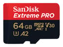 SanDisk Extreme PRO 64 GB MicroSDXC UHS-I Klasse 10 64GB MicroSDXC UHS-I