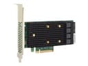 LSI Broadcom HBA 9500-16i grensesnittkort/-adapter SAS 