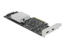 Delock 89009 interfacekaart/-adapter Intern USB 3.2 Gen 2 (3.1 Gen 2) 
