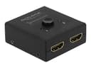 Delock HDMI Switch 2-1 Bidirectional 4K 60Hz Compact 