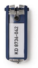 Durable Avaimenperä Key Clip Sininen 6kpl 