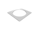 Forming Function Decorative frame in Metal Silver - Powerdot Single 