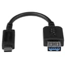 Startech 6in USB C to A Adapter Cable M/F 0.15m USB C USB A Zwart