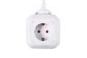 Prokord Power Cube 4X Socket + 2xUSB 2.1 mAh 3m - White 