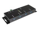 Startech 4 Port Industrial USB 3.0 Hub Mountable USB 3.2 Gen 1 (3.1 Gen 1) Type-B USB 3.2 Gen 1 (3.1 Gen 1) Type-A